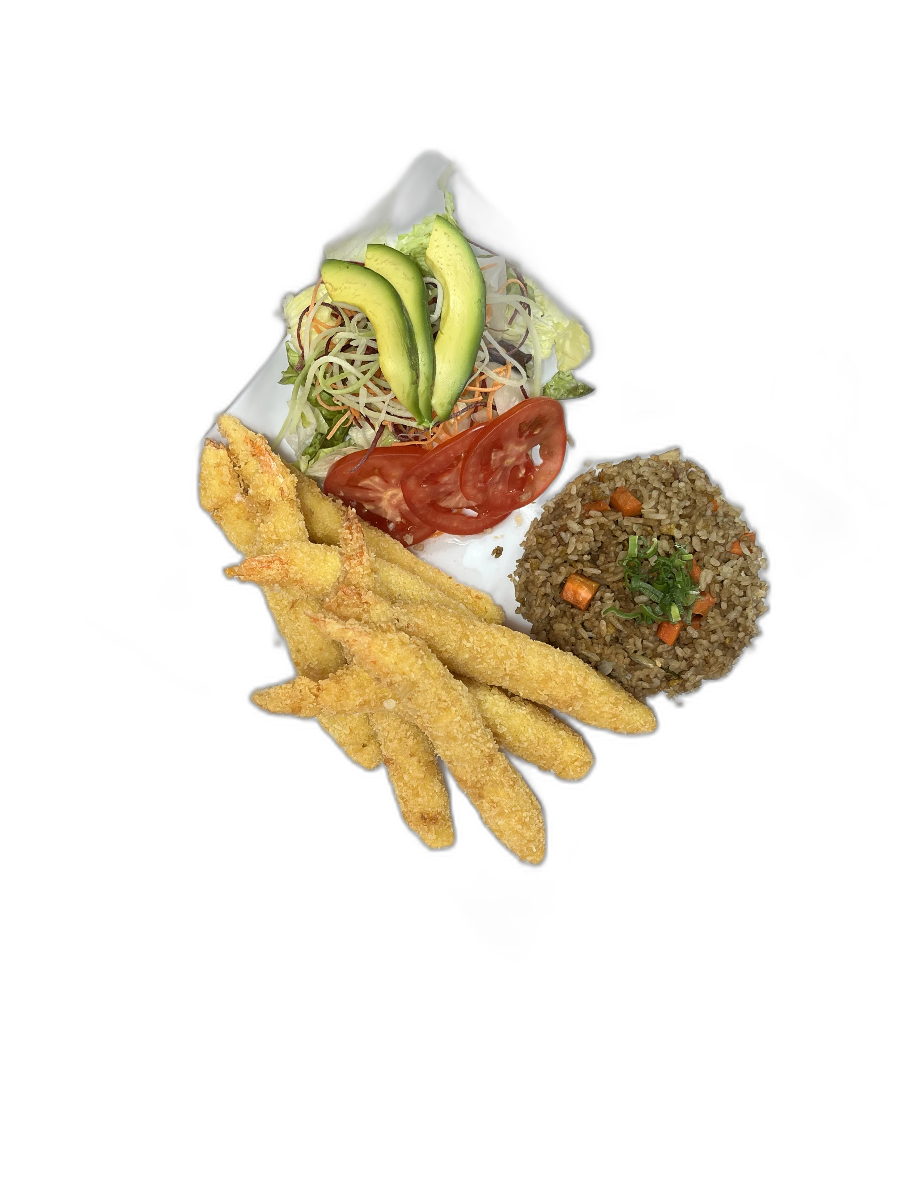 Camarones empanizados